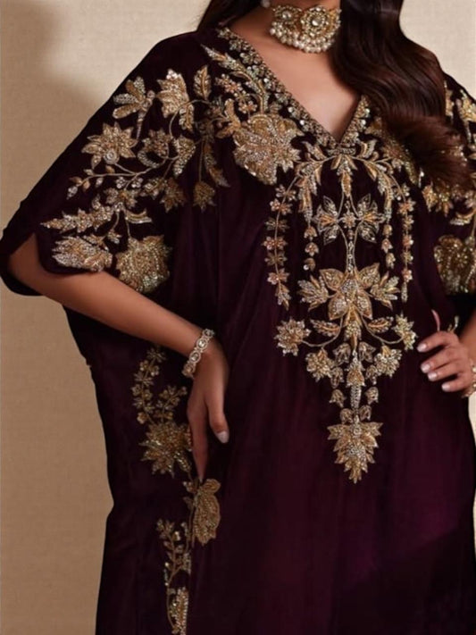 red-russian-silk-kaftan-hand-emebellished-with-dabka-sequins-stone-and-cutdana-work